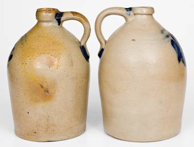 Lot of Two: COWDEN & WILCOX / HARRISBURG, PA Stoneware Jugs