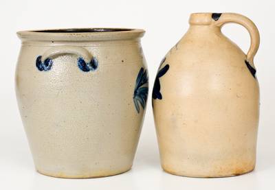 Lot of Two: COWDEN & WILCOX / HARRISBURG, PA Stoneware