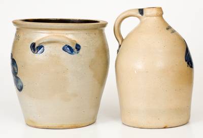 Lot of Two: COWDEN & WILCOX / HARRISBURG, PA Stoneware