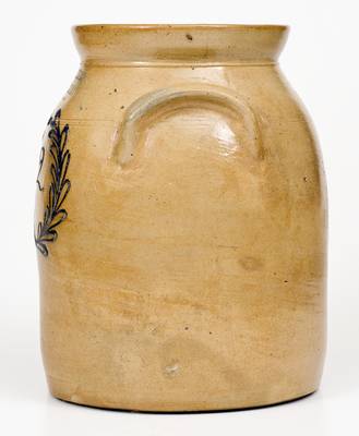 2 Gal. F. STETZENMEYER & G. GOETZMAN / ROCHESTER, NY Stoneware Jar