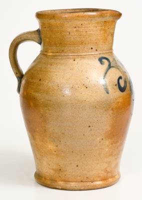 1 1/2 Gal. Stoneware Pitcher attrib. Wingender, Haddonfield, NJ