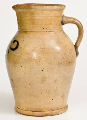 1 1/2 Gal. Stoneware Pitcher attrib. Wingender, Haddonfield, NJ