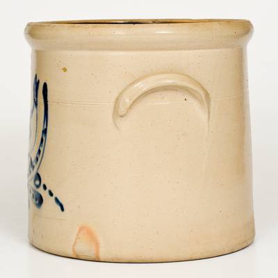 3 Gal. Stoneware Crock with Bold Bird Decoration, attrib. Brady & Ryan, Ellenville, NY