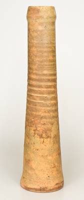 Very Rare N. TRACY Stoneware Pipe, Nelson Tracy, Tuscarawas County, Ohio