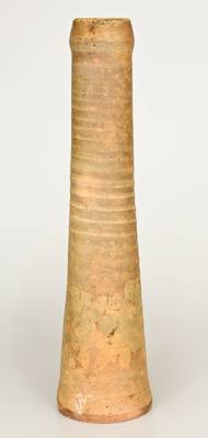 Very Rare N. TRACY Stoneware Pipe, Nelson Tracy, Tuscarawas County, Ohio
