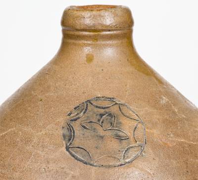 Lot of Two: Stoneware Jugs incl. Old Bridge, NJ and Sayreville, NJ / Troy, NY