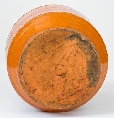 Fine Pennsylvania Redware Jar Dated 1788
