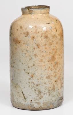 JOHN BELL / WAYNESBORO, PA Stoneware Canning Jar with Celadon Glaze