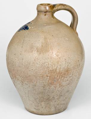 2 Gal. Ohio Stoneware Jug with Incised Decoration