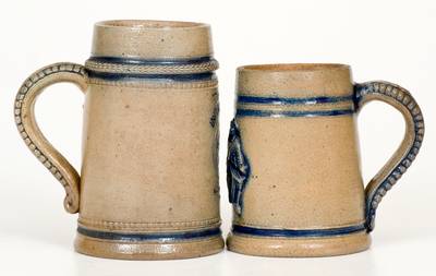 Wingender Pottery, Haddonfield, New Jersey Stoneware Mugs