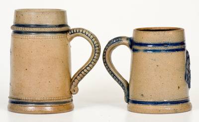 Wingender Pottery, Haddonfield, New Jersey Stoneware Mugs