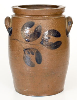 Two-Gallon Stoneware Jar attrib. George and Albert Black, Somerfield, Pennsylvania