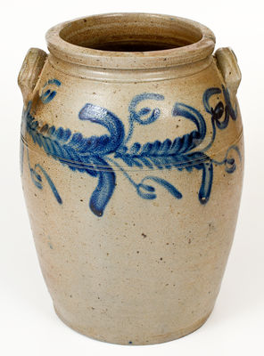 Five-Gallon Baltimore Stoneware Jar attrib. David Parr, c1830