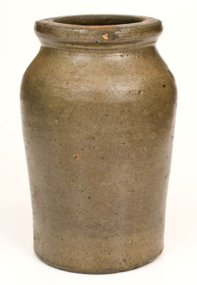 Exceedingly Rare DONALDSON (Denton County, Texas) Stoneware Jar