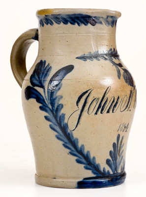 Exceptional Richard Remmey, Philadelphia, PA, Stoneware Presentation Pitcher