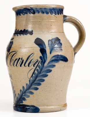 Exceptional Richard Remmey, Philadelphia, PA, Stoneware Presentation Pitcher