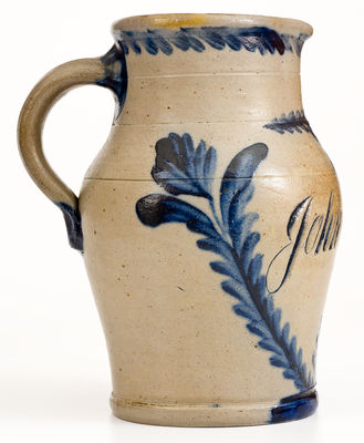 Exceptional Richard Remmey, Philadelphia, PA, Stoneware Presentation Pitcher