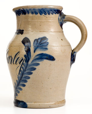 Exceptional Richard Remmey, Philadelphia, PA, Stoneware Presentation Pitcher