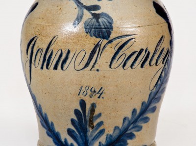 Exceptional Richard Remmey, Philadelphia, PA, Stoneware Presentation Pitcher