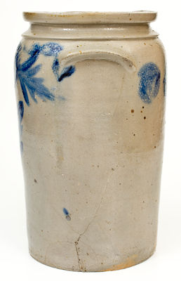 B.C. MILBURN / ALEXA (Alexandria, VA) Stoneware Jar, circa 1845