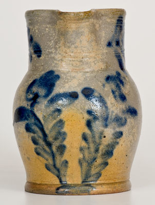 Quart-Sized Stoneware Pitcher attrib. Richard C. Remmey, Philadelphia, PA, circa 1870