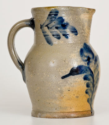 Quart-Sized Stoneware Pitcher attrib. Richard C. Remmey, Philadelphia, PA, circa 1870