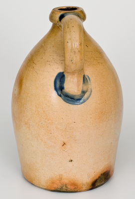 WM. MOYER / HARRISBURG, PA Stoneware Jug, 1858-1861