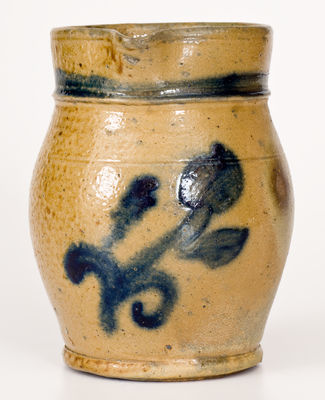 6" Tall Stoneware Pitcher, probably Midwestern origin