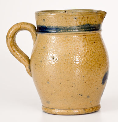 6" Tall Stoneware Pitcher, probably Midwestern origin