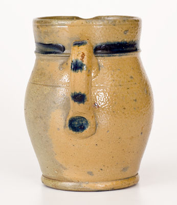 6" Tall Stoneware Pitcher, probably Midwestern origin