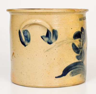 Scarce JOHN YOUNG & CO. (Harrisburg, PA) Stoneware Crock
