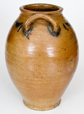 Unusual COMMERAW S STONEWARE Jar (Lower East Side, New York City)