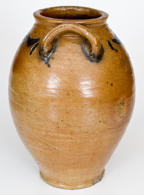 Unusual COMMERAW'S STONEWARE Jar (Lower East Side, New York City)