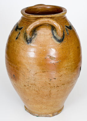 Unusual COMMERAW'S STONEWARE Jar (Lower East Side, New York City)