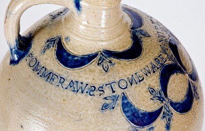 The Finest Known Thomas Commeraw, Corlears Hook, NY Stoneware Jug