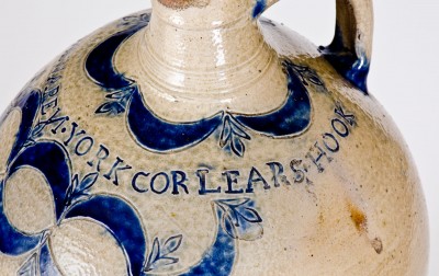The Finest Known Thomas Commeraw, Corlears Hook, NY Stoneware Jug