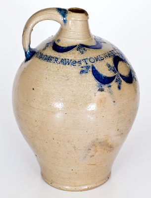 The Finest Known Thomas Commeraw, Corlears Hook, NY Stoneware Jug