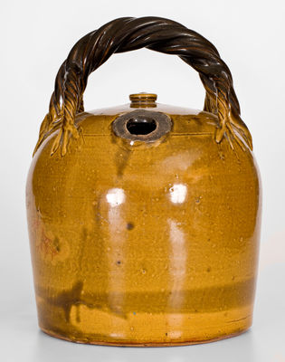 Extremely Rare Signed H.A. Rhodenbaugh, Akron, Ohio Presentation Harvest Jug