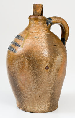 Rare J. REMMEY / MANHATTAN-WELLS / NEW-YORK Stoneware Jug