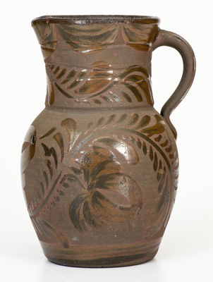 Tanware Pitcher, New Geneva or Greensboro, PA origin