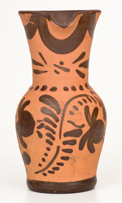 Tanware Pitcher, New Geneva or Greensboro, Pennsylvania