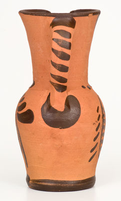 Tanware Pitcher, New Geneva or Greensboro, Pennsylvania