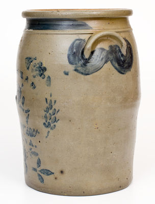 Three-Gallon A. CONRAD / NEW / GENEVA / PA Stoneware Jar