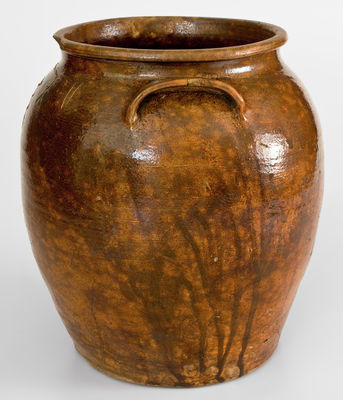 5 Gal. David Drake Stoneware Jar Inscribed "Lm / Aug 1, 1855"