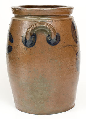 Two-Gallon Stoneware Jar attrib. George and Albert Black, Somerfield, Pennsylvania