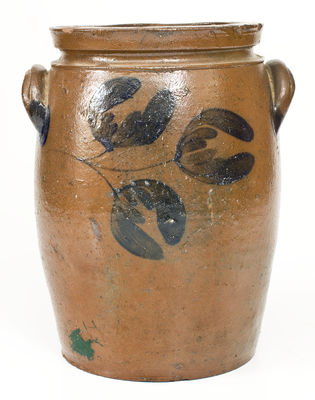 Two-Gallon Stoneware Jar attrib. George and Albert Black, Somerfield, Pennsylvania
