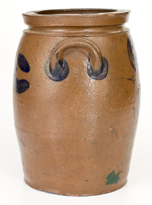 Two-Gallon Stoneware Jar attrib. George and Albert Black, Somerfield, Pennsylvania