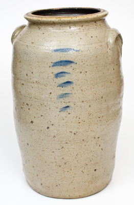 Six-Gallon LAMBRIGHT (Ohio) Stoneware Churn