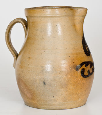 Half-Gallon Stoneware Pitcher, Northeastern U.S. origin, mid 19th century