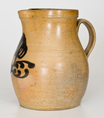 Half-Gallon Stoneware Pitcher, Northeastern U.S. origin, mid 19th century